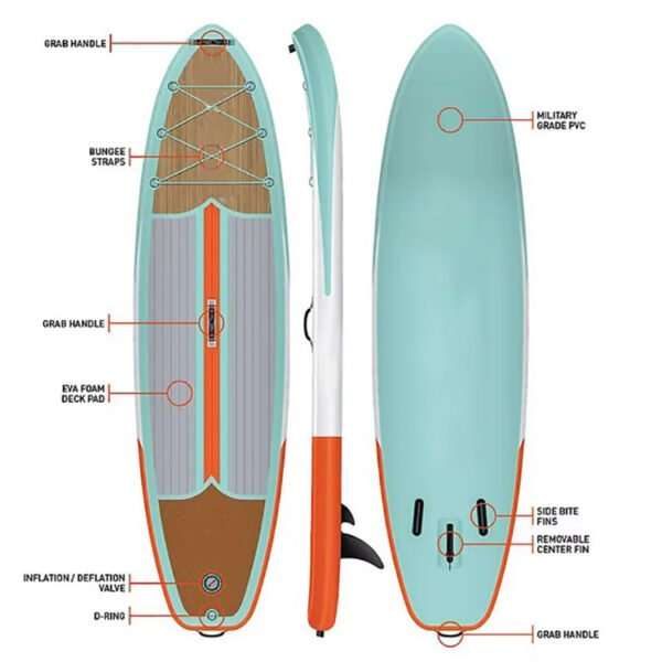 Sup Paddle Board Coral Surf Board Water Sports Paddle Board Yoga Board Standard