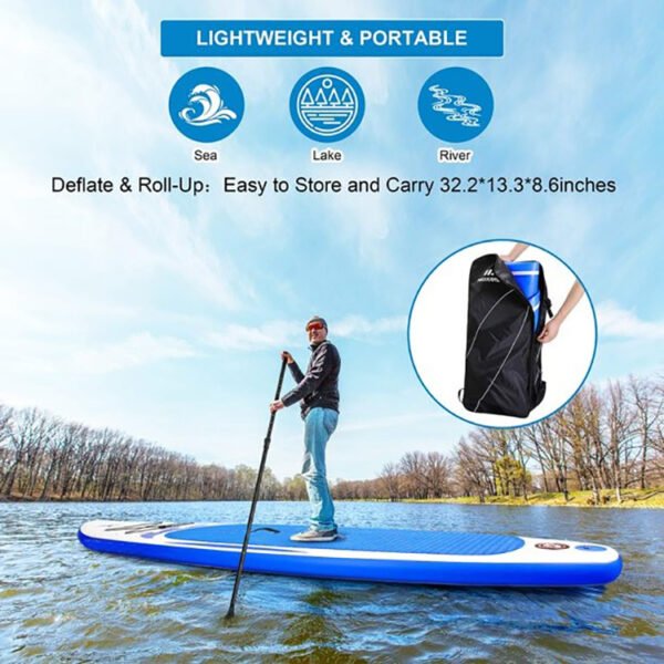 Outdoor standing paddling
