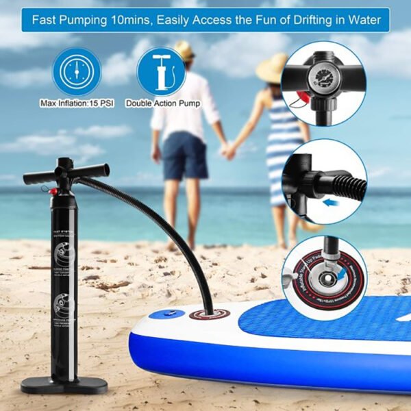 Outdoor standing paddling