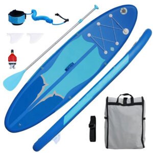 Inflatable entry-level paddle board stand-up