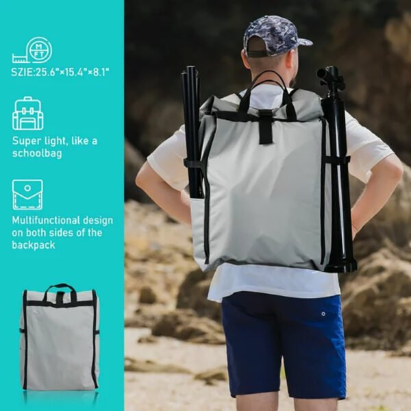 Inflatable entry-level paddle board stand-up