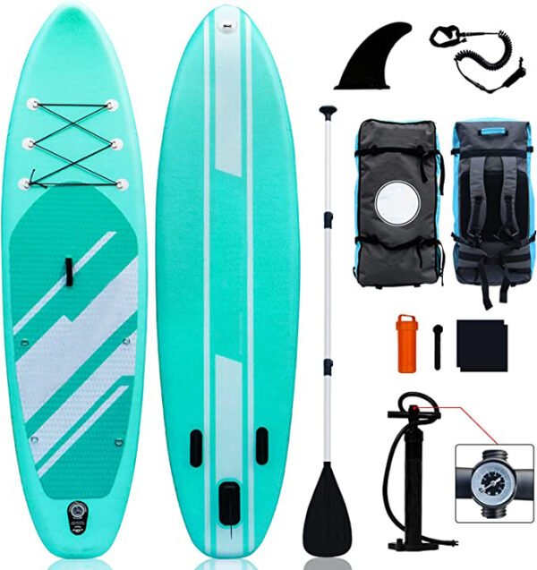 Water skiing light stand-up paddle board inflatable SUP paddle board beginner paddle board surfing soft board water board floating board