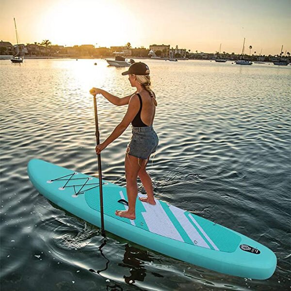 Water skiing light stand-up paddle board inflatable SUP paddle board beginner paddle board surfing soft board water board floating board