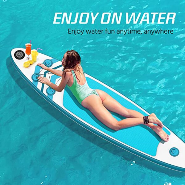 Leisure water paddle board Double-layer wire drawing structure portable and durable 3.2m paddle board