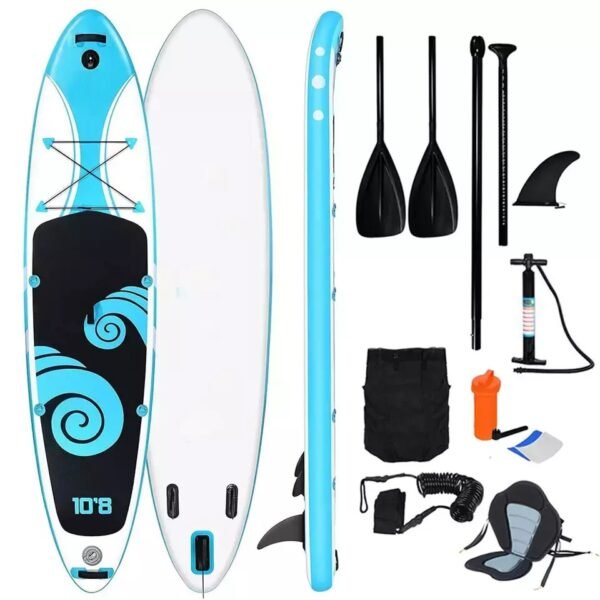 SUP paddle board inflatable paddle board stand-up surf paddle board competitive competition water paddle board beginner water ski 3.2m aluminum alloy paddle set