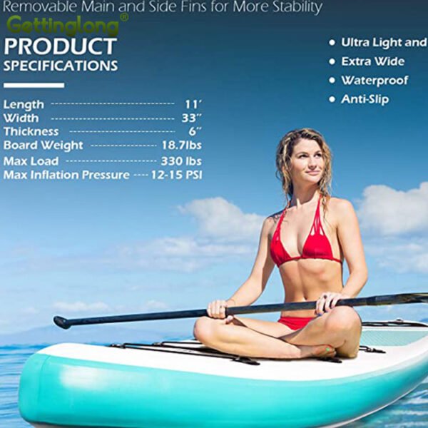Family sup paddle board wakeboard paddle board