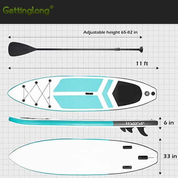 Family sup paddle board wakeboard paddle board