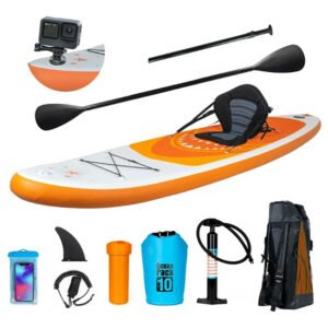 All-around inflatable paddle board
