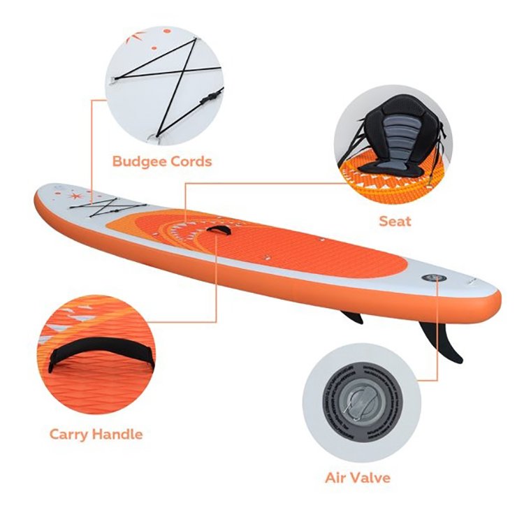 Inflatable paddle board with non-slip deck - 图片 9