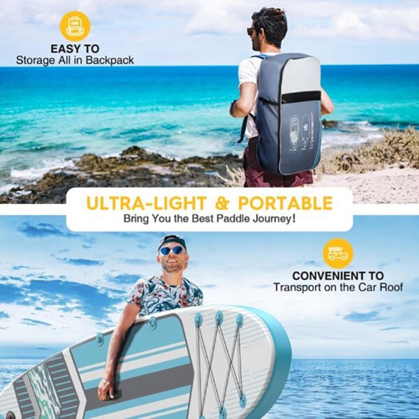 Stable stand up inflatable paddle board - 图片 9