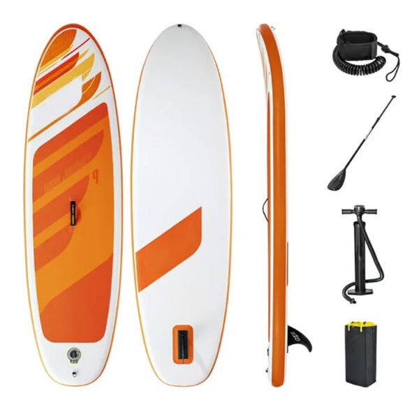 Eco-friendly inflatable paddle board
