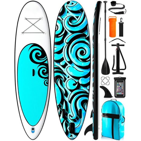 Family-size paddle board for multiple riders
