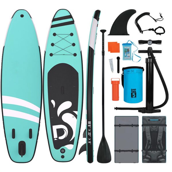 Foldable paddle board for easy storage