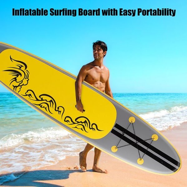 All-around inflatable paddle board for various water conditions - 图片 5