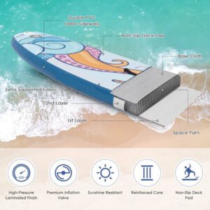 Lightweight paddle board for kids
