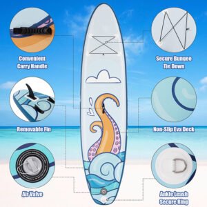 Touring paddle board with storage