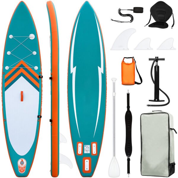 Non-slip paddle board deck pad