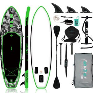 Lake and ocean adventure inflatable paddle board