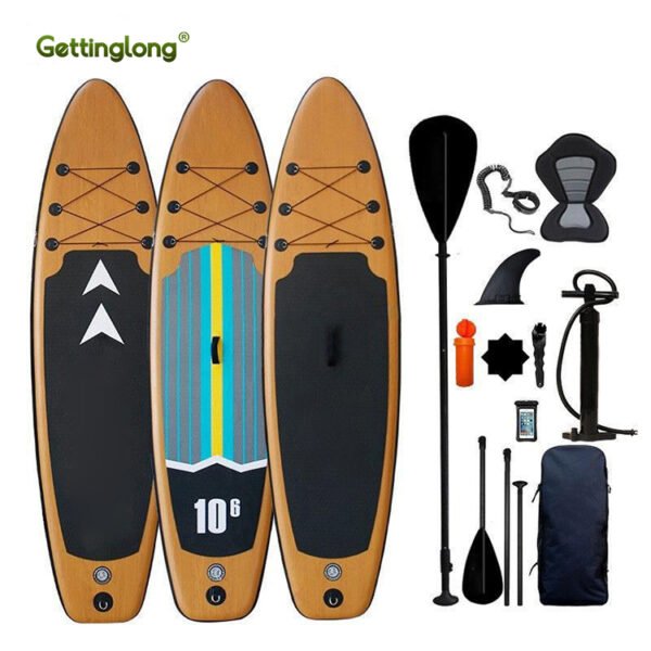 Lightweight Portable Inflatable SUP Board - Easy to Transport and Store