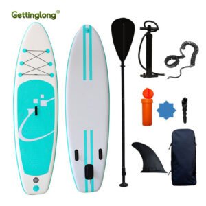 Compact Inflatable SUP Board - Ideal for Small Storage Spaces
