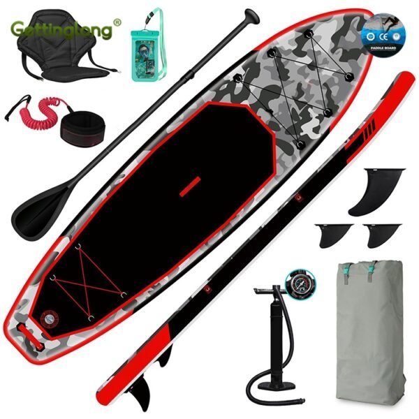 All-Purpose Inflatable SUP Board - Versatile for Recreational and Fitness Uses - 图片 2