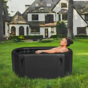 Pop Up Ice Bath with Easy Drain System