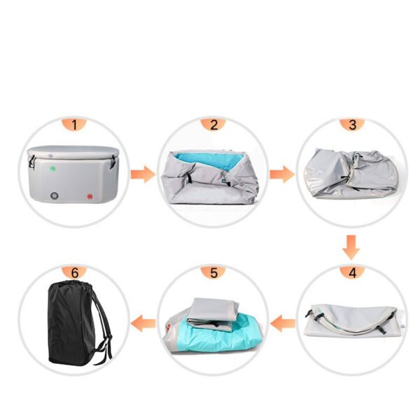 Smart Touchscreen Controlled Ice Bath with Programmable Temperature Settings - 图片 6