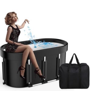 Portable Ice Baths with Insulated Walls for Extended Cooling