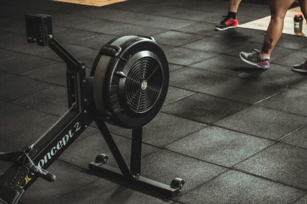 Ergonomic Rower with Padded Seat