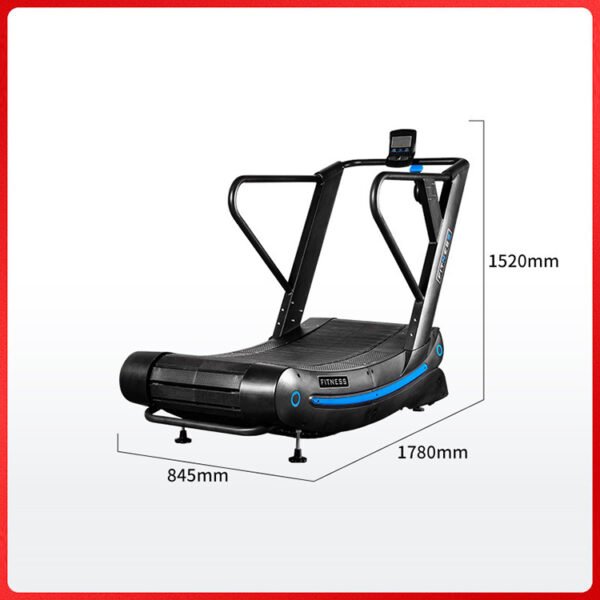Unpowered treadmill with child safety design - 图片 6
