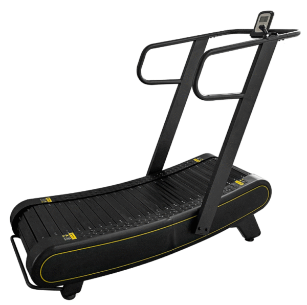 Gym commercial non-powered fitness machine factory non-motorized curved treadmill with high-quality air running equipment