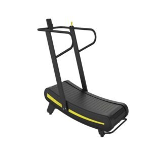 Factory price commercial indoor non-powered treadmill high quality gym fitness equipment manual curved treadmill