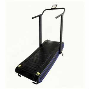 Commercial fitness equipment self-propelled running aerobic foldable air running mini curved walking treadmill