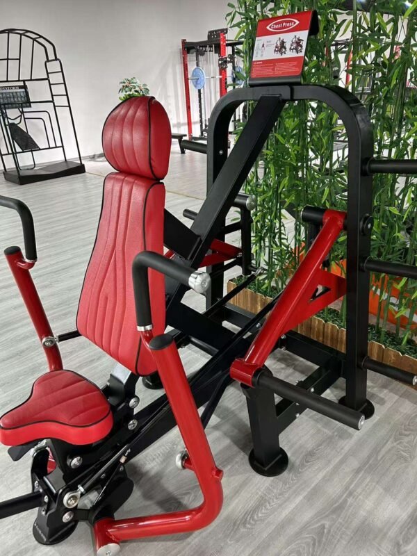 Seated chest press strength training fitness equipment seated chest muscle fitness fitness machine commercial - 图片 4