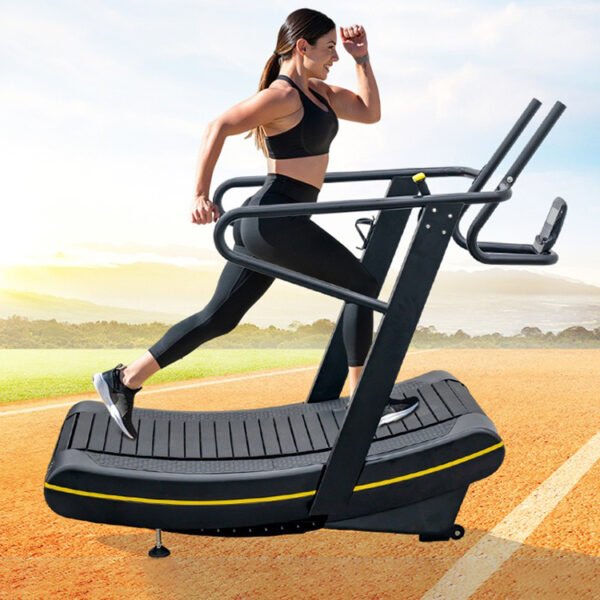 Multifunctional non-powered treadmill, silent curved treadmill, large capacity treadmill - 图片 5