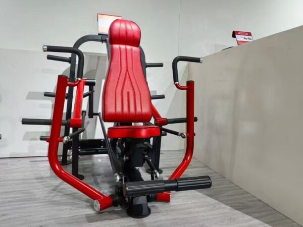 Seated chest press strength training fitness equipment seated chest muscle fitness fitness machine commercial - 图片 2