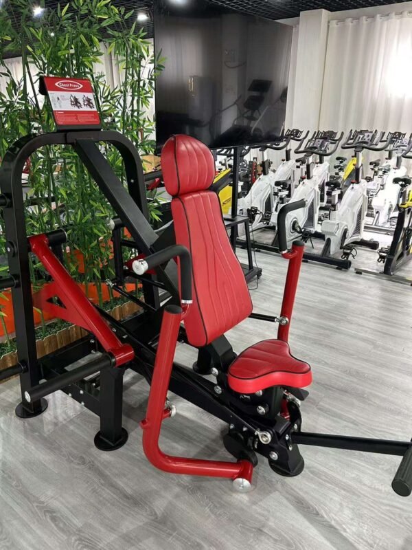 Seated chest press strength training fitness equipment seated chest muscle fitness fitness machine commercial - 图片 3