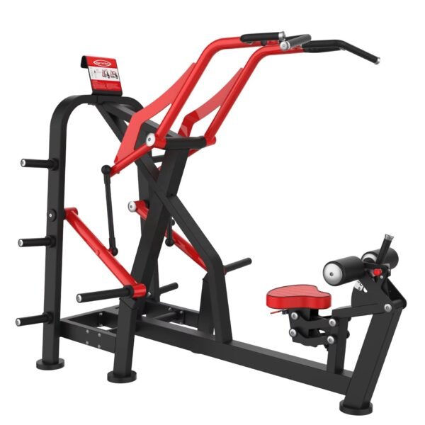 High-end muscle building body training plate loading high pull back training fitness equipment indoor gym use equipment