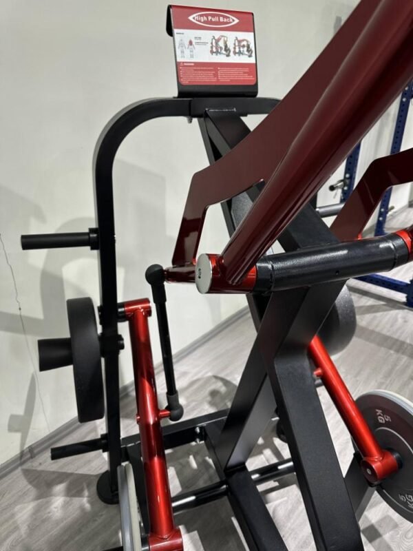 High-end muscle building body training plate loading high pull back training fitness equipment indoor gym use equipment - 图片 3