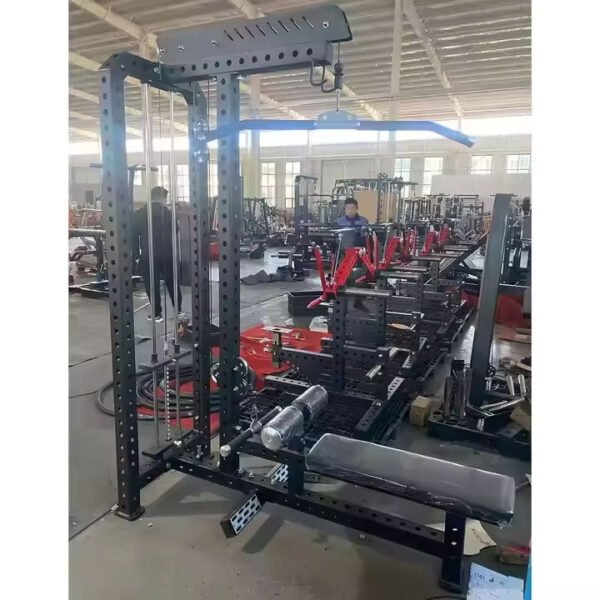 High and low pull functional trainer gym dedicated scissors high back pull strength equipment rowing high and low pull - 图片 4