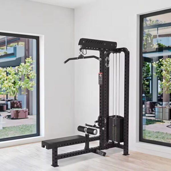 High and low pull functional trainer gym dedicated scissors high back pull strength equipment rowing high and low pull - 图片 3