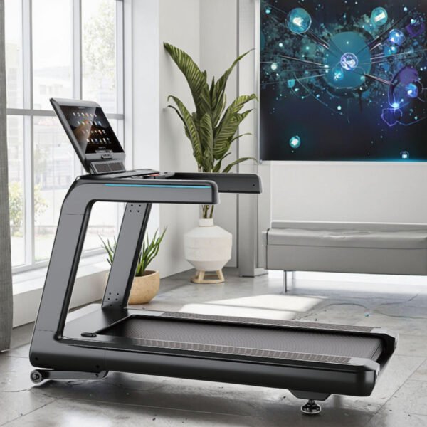 Smart high quality treadmill aerobic training fitness equipment commercial treadmill indoor gym use - 图片 2