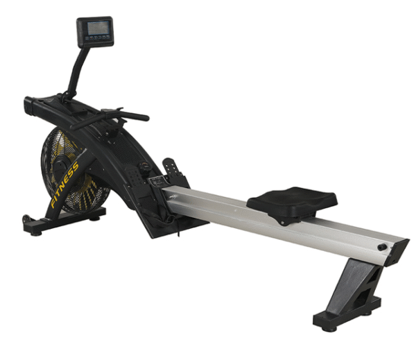 ZF-6300 Indoor Fitness Machine Commercial Aerobic Rowing Machine with Wind Resistance Home Use Magnetic Gym Equipment