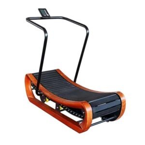 Commercial fitness equipment aerobic fitness equipment bending treadmill wooden machine non-powered bending treadmill exercise