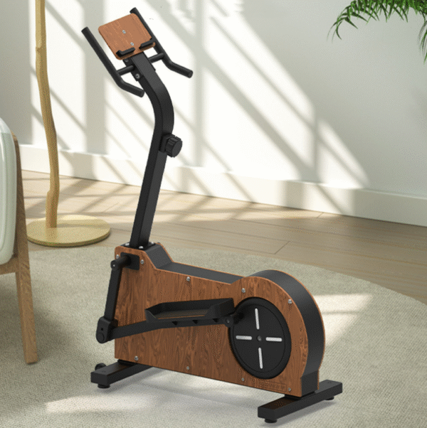 Solid wood mini space walking home private training studio aerobic silent two-way magnetic control wooden elliptical machine - 图片 3