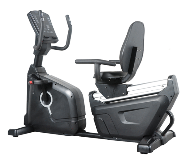 Horizontal Magnetic Control Home Exercise Function Bike Comfortable Body Exercise Home Control Horizontal Exercise Bike