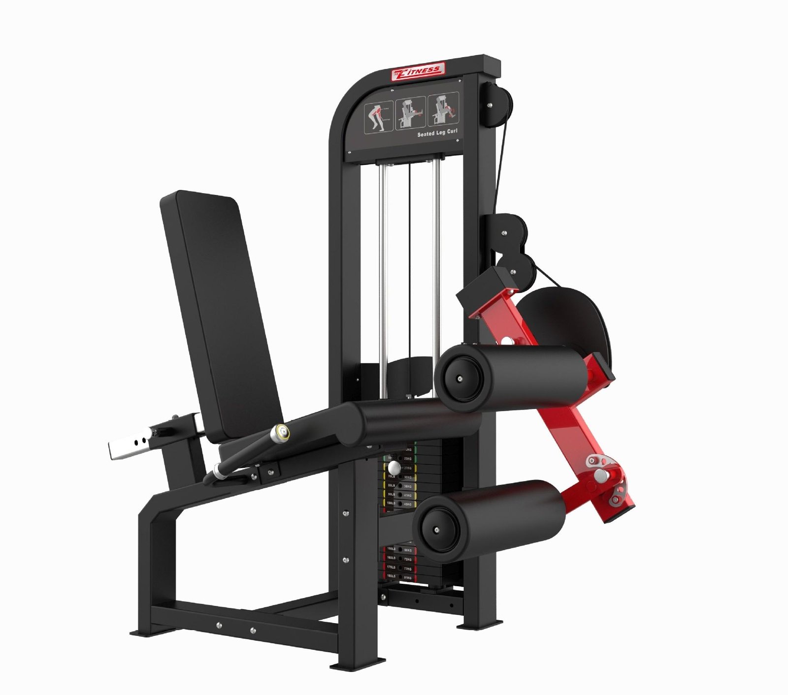 S-RS019 Seated Leg Curl Training Equipment - 图片 3
